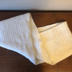 Abercrombie and Fitch cream infinity scarf